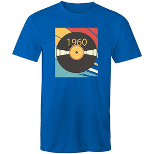 Men's Retro 1960 Music Poster T-shirt