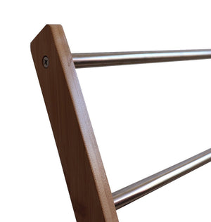 3-Tier Freestanding Bamboo Towel Bar / Drying Rack