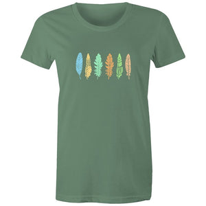 Women's Feather Print T-shirt
