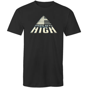 Men's Music Gets Me Way Up High T-shirt