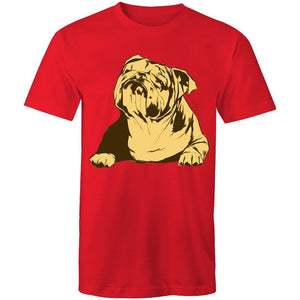Men's Abstract Bulldog T-shirt