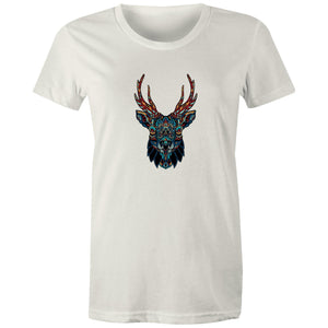 Women's Mandala Moose T-shirt
