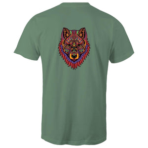 Men's Mandala Wolf T-shirt
