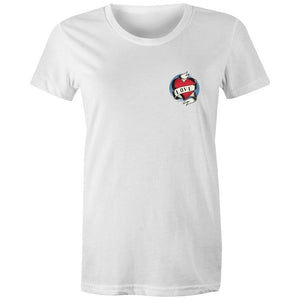 Women's Love Pocket Badge T-shirt