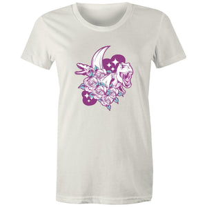 Women's Floral Dinosaurs T-shirt