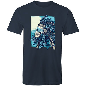 Men's Native American Skull T-shirt