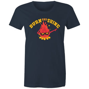 Women's Burn And Shine T-shirt