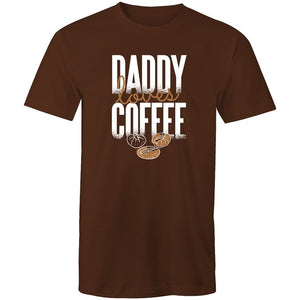 Men's Daddy Loves Coffee T-shirt
