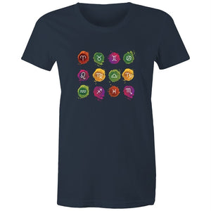 Women's Horoscope Badge T-shirt