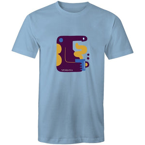 Men's Abstract Coffee Making Monster T-shirt