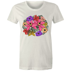 Women's Floral Flower T-shirt