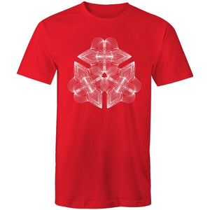 Men's Abstract Geometric Graphic Tee