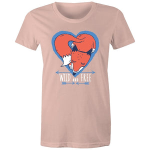 Women's Cute Wild And Free T-shirt