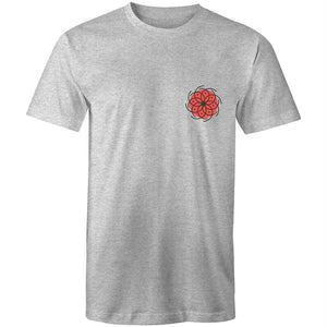 Men's Red Lotus Pocket Logo T-shirt