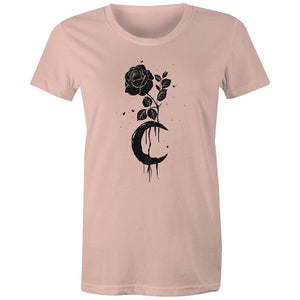 Women's Moonlit Rose T-shirt