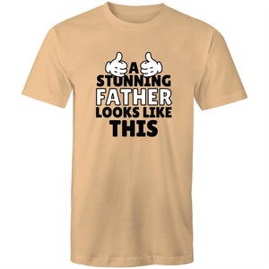 Men's Stunning Father Funny T-shirt