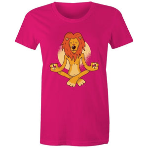 Women's Meditating Lion T-shirt