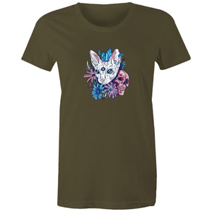 Women's Mystic Cat T-shirt