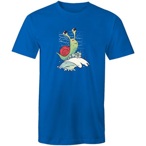 Men's Surfing Snail T-shirt
