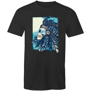 Men's Native American Skull T-shirt