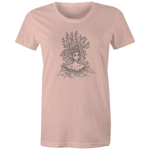 Women's Coral Woman T-shirt
