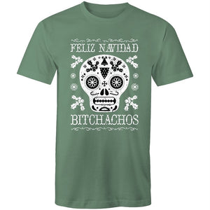 Men's Feliz Navidad Bitchachos T-shirt