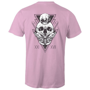 Men's Skull And Moth Graphic Tee
