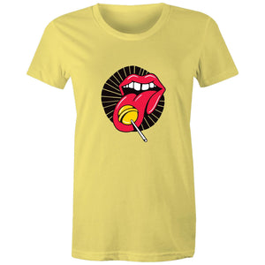 Women's Lollipop Lips T-shirt