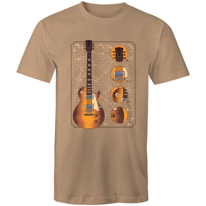 Men's Guitar Peices T-shirt