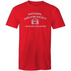 Men's National Sarcasm Society T-shirt