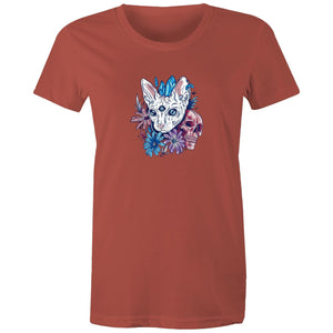 Women's Mystic Cat T-shirt