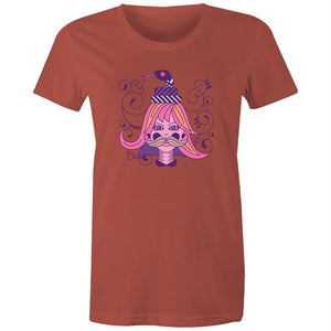 Women's Ornament Girl T-shirt