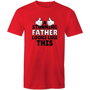 Men's Stunning Father Funny T-shirt