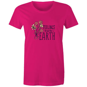 Women's Feelings From Earth T-shirt