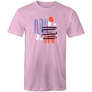 Men's Featured Abstract Stroke T-shirt