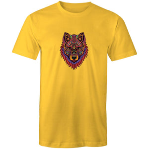 Men's Mandala Wolf T-shirt
