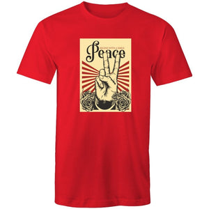 Men's Peace Poster T-shirt