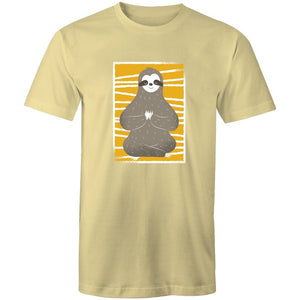 Men's Meditating Sloth T-shirt