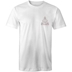 Men's Meditating Buddha Pocket T-shirt