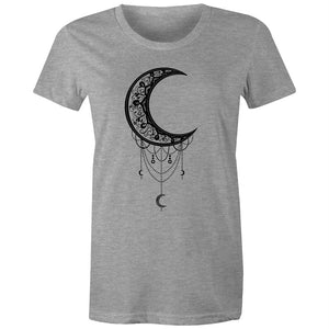 Women's Floral Moon T-shirt
