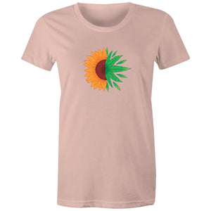 Women's Sunflower Weed T-shirt