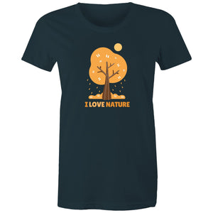 Women's I Love Nature T-shirt