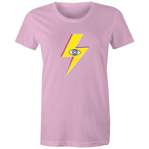 Women's Lightning Bolt Eye T-shirt