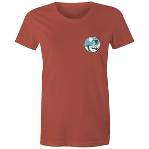 Women's Beach Logo Pocket T-shirt