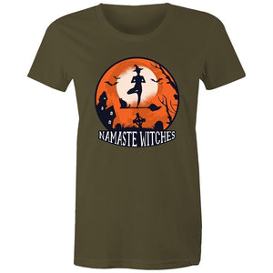 Women's Funny Namaste Witches T-shirt