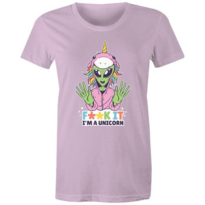 Women's Funny I'm A Unicorn T-shirt
