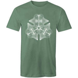 Men's Abstract Geometric Graphic Tee