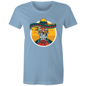 Women's Mexican Sugar Skull T-shirt