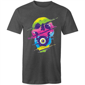 Men's Psychedelic Skull Speaker T-shirt
