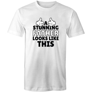 Men's Stunning Father Funny T-shirt